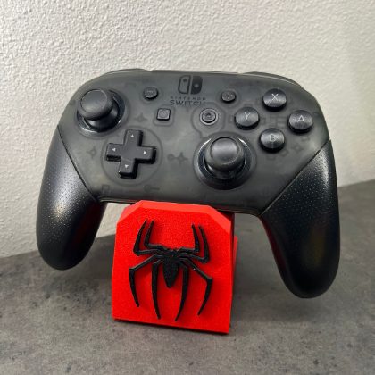 Stand manette Switch — Spider-Man (rouge) — Modu Gear